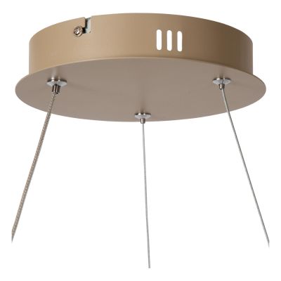 Lucide ESPIRAL - Pendant light - LED Dim. - CCT - 1x40W 2700K/4000K - Taupe